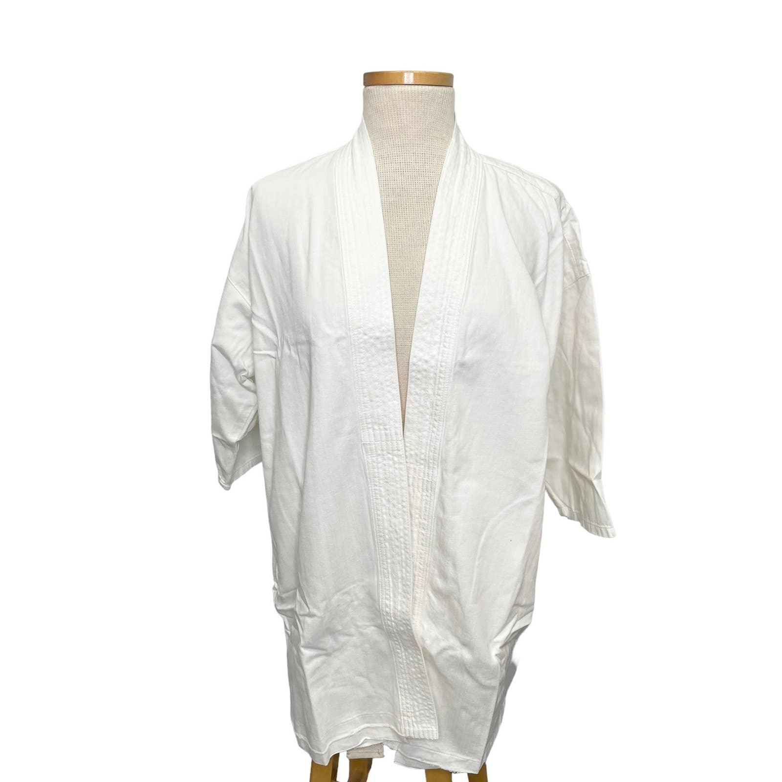 Free People x Sandrine Rose White Tie Front Kimono Jacket Size Medium - Premium  from Free People - Just $139.00! Shop now at Finds For You