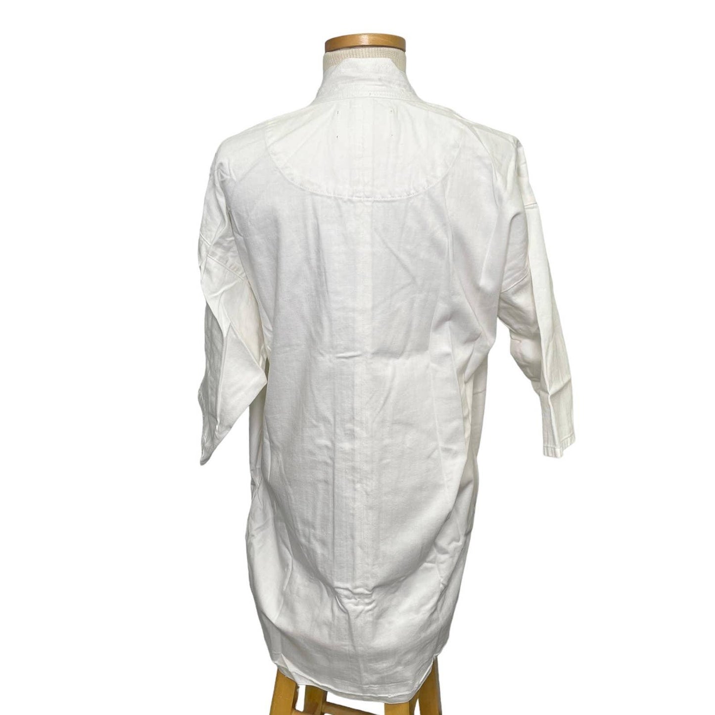Free People x Sandrine Rose White Tie Front Kimono Jacket Size Medium - Premium from Free People - Just $139.00! Shop now at Finds For You