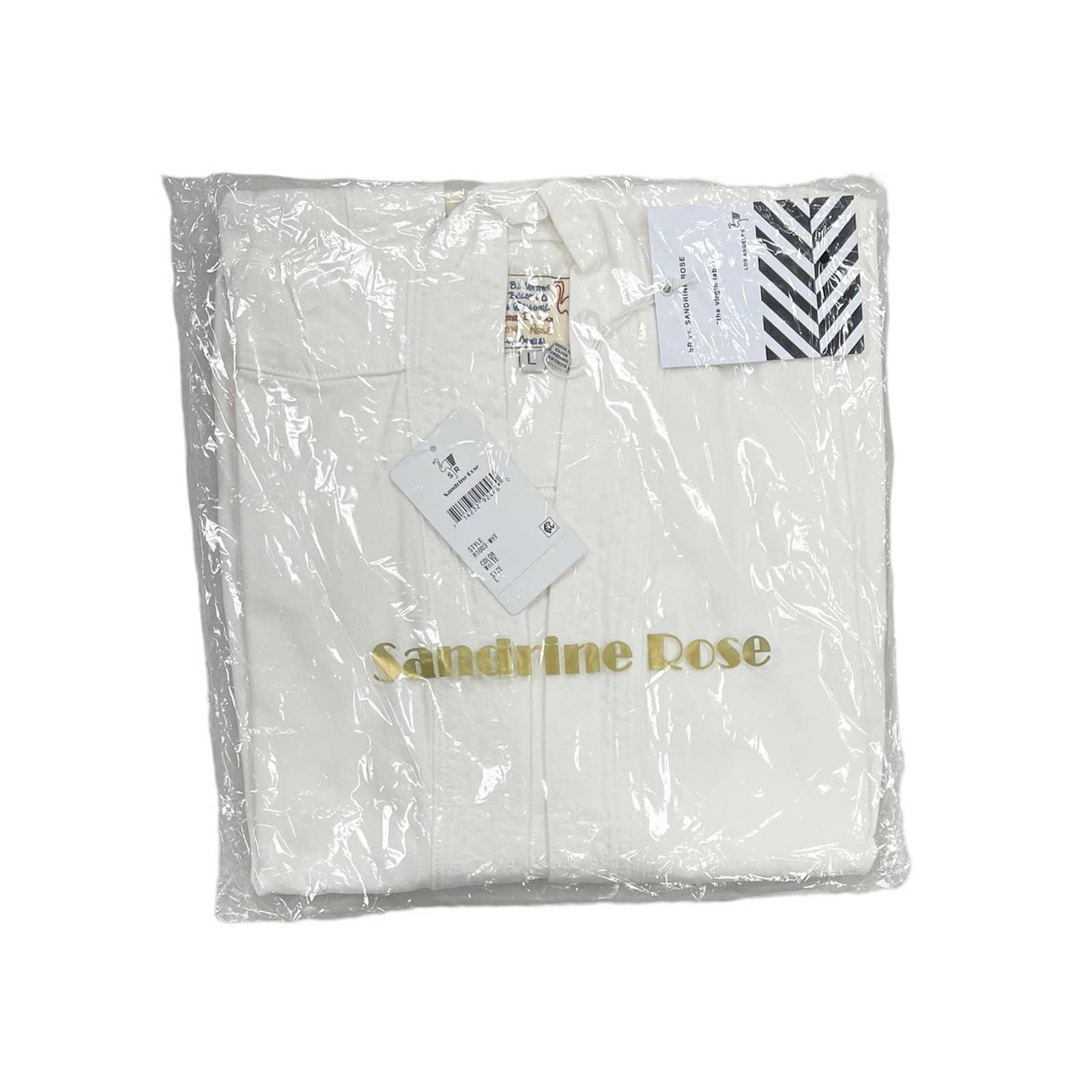 Free People x Sandrine Rose White Tie Front Kimono Jacket Size Medium - Premium  from Free People - Just $139.00! Shop now at Finds For You