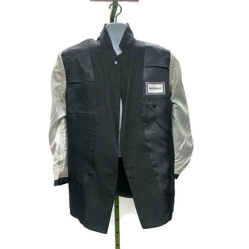 Gianni Versace Vintage 90's Double Breasted Blazer Sport Coat Wool 42 EL Grey - Premium Clothing, Shoes & Accessories:Men:Men's Clothing:Suits & Suit Separates from Versace - Just $136.34! Shop now at Finds For You
