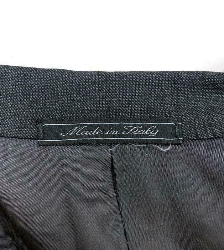 Gianni Versace Vintage 90's Double Breasted Blazer Sport Coat Wool 42 EL Grey - Premium Clothing, Shoes & Accessories:Men:Men's Clothing:Suits & Suit Separates from Versace - Just $136.34! Shop now at Finds For You