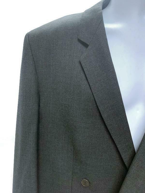 Gianni Versace Vintage 90's Double Breasted Blazer Sport Coat Wool 42 EL Grey - Premium Clothing, Shoes & Accessories:Men:Men's Clothing:Suits & Suit Separates from Versace - Just $136.34! Shop now at Finds For You