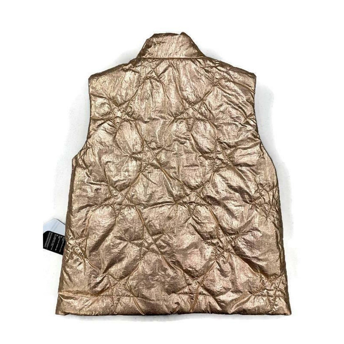 J Crew Crewcuts Girls Reversible Star Metallic Puffer Vest Coat Size 12 J5511 - Premium from J.CREW - Just $49.99! Shop now at Finds For You