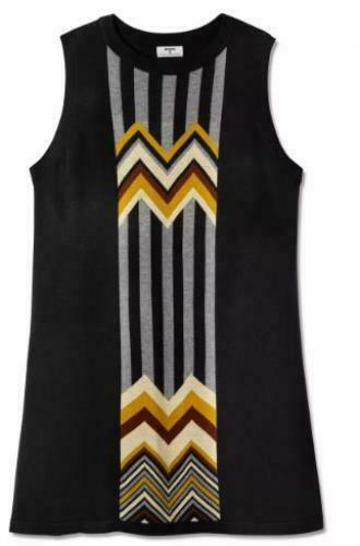 Missoni Women's Zig Zag Stripes Patchwork Sleeveless Crewneck Sweater Dress M - Premium Clothing, Shoes & Accessories:Women:Women's Clothing:Dresses from Missoni - Just $49.23! Shop now at Finds For You