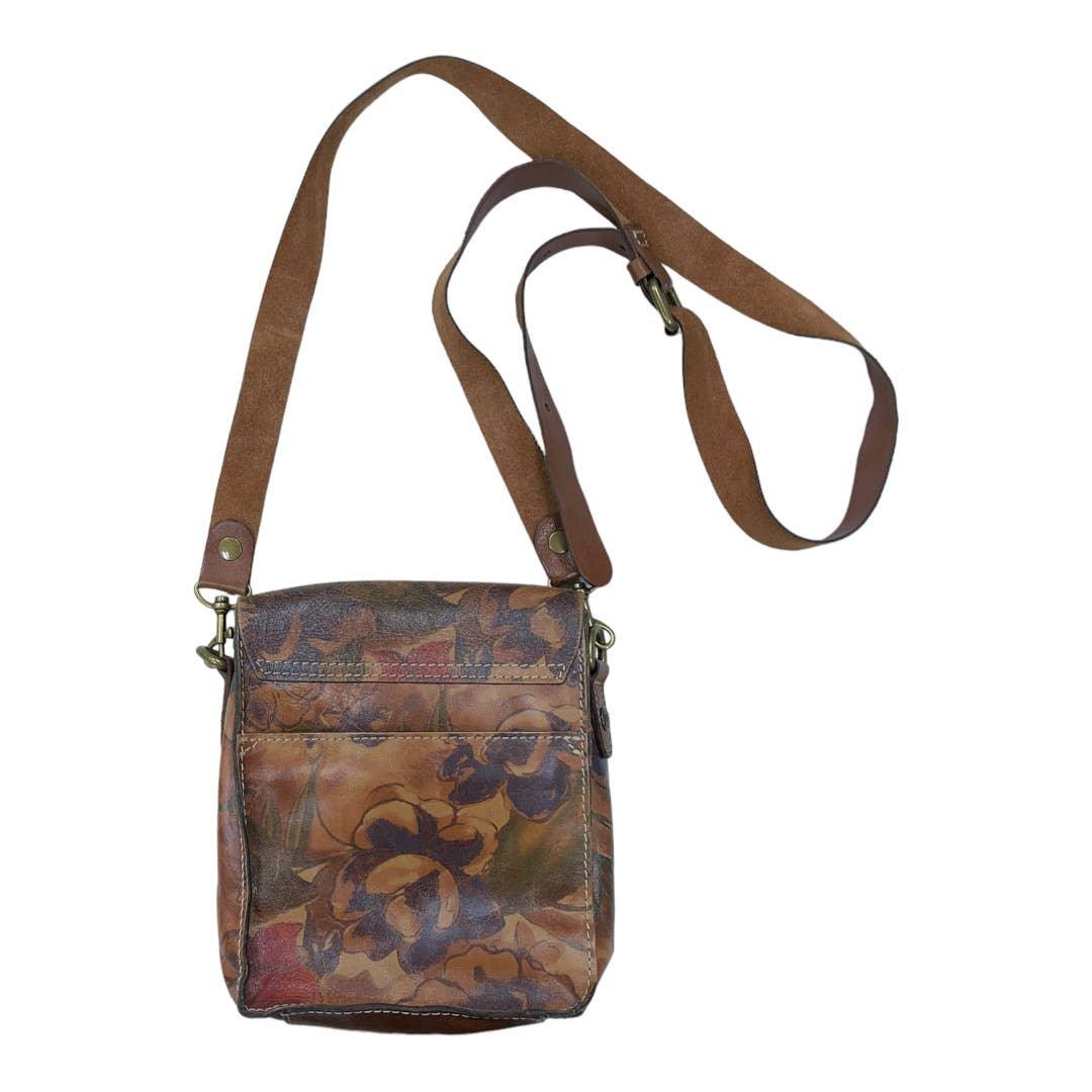 Patricia Nash Lari Leather Crossbody Handbag Purse Bag Floral New - Premium from Patricia Nash - Just $75.00! Shop now at Finds For You