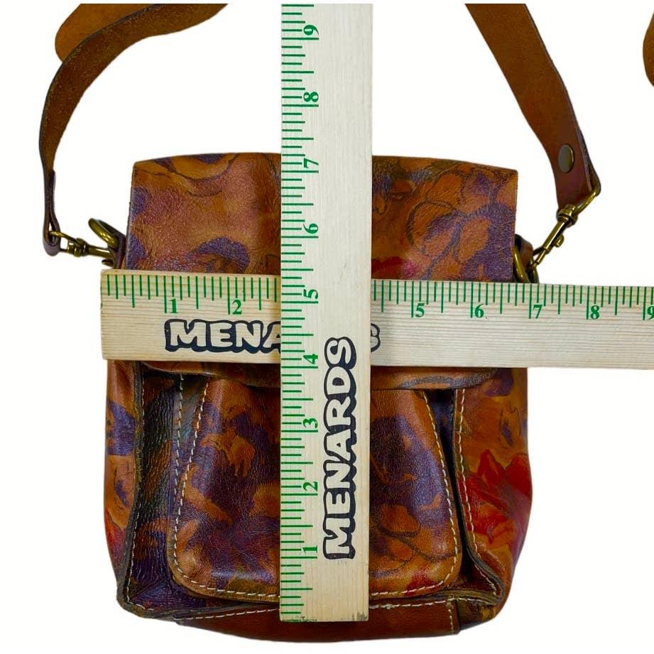 Patricia Nash Lari Leather Crossbody Handbag Purse Bag Floral New - Premium from Patricia Nash - Just $75.00! Shop now at Finds For You