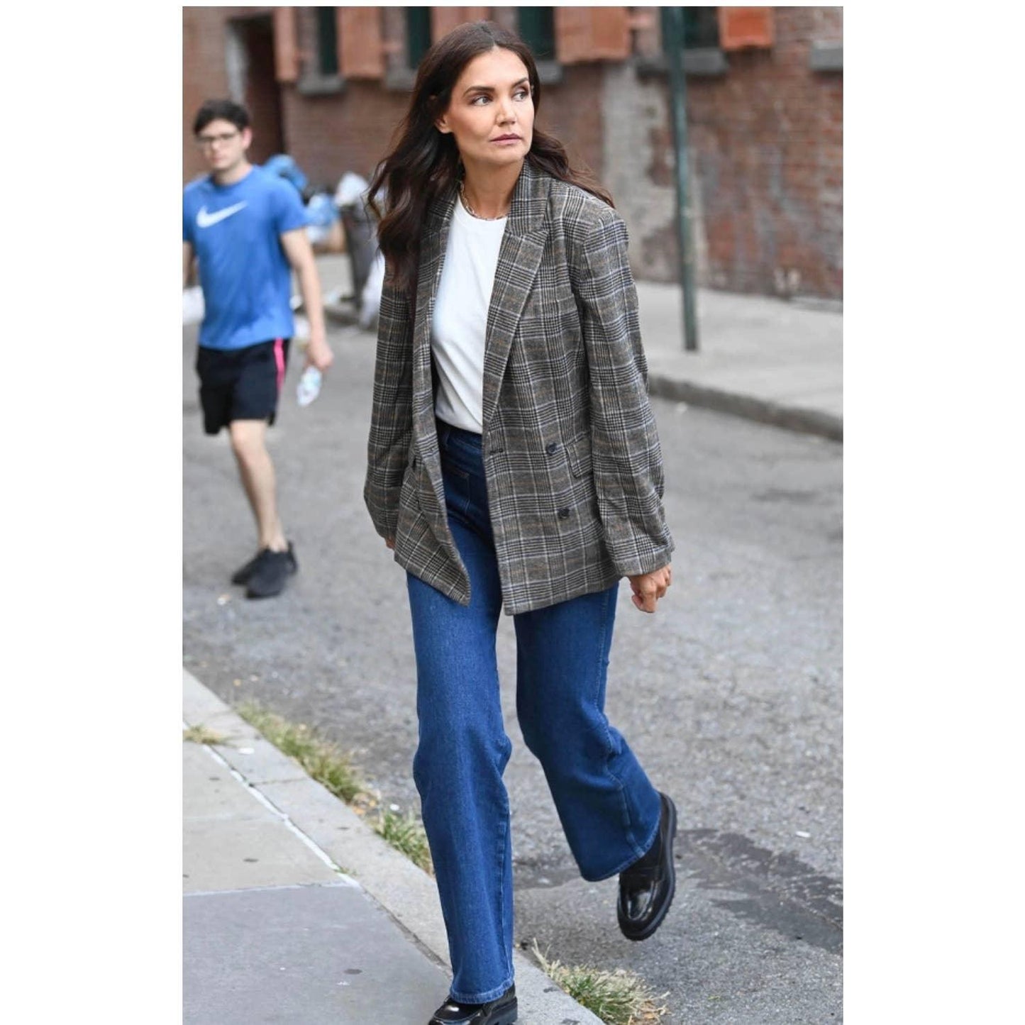 Reformation Winston Plaid Double Breasted Blazer Jacket Size XL - Premium from Reformation - Just $298.0! Shop now at Finds For You