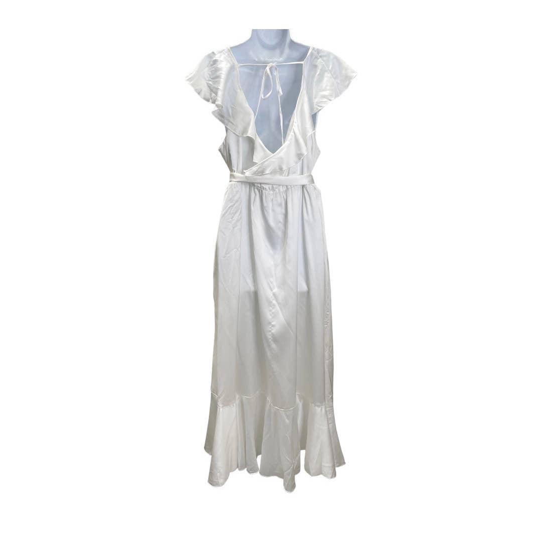 Show Me Your Mumu Samantha Faux Wrap Ruffle Dress 2 X Plus Size - Premium from Show Me Your MuMu - Just $139.00! Shop now at Finds For You