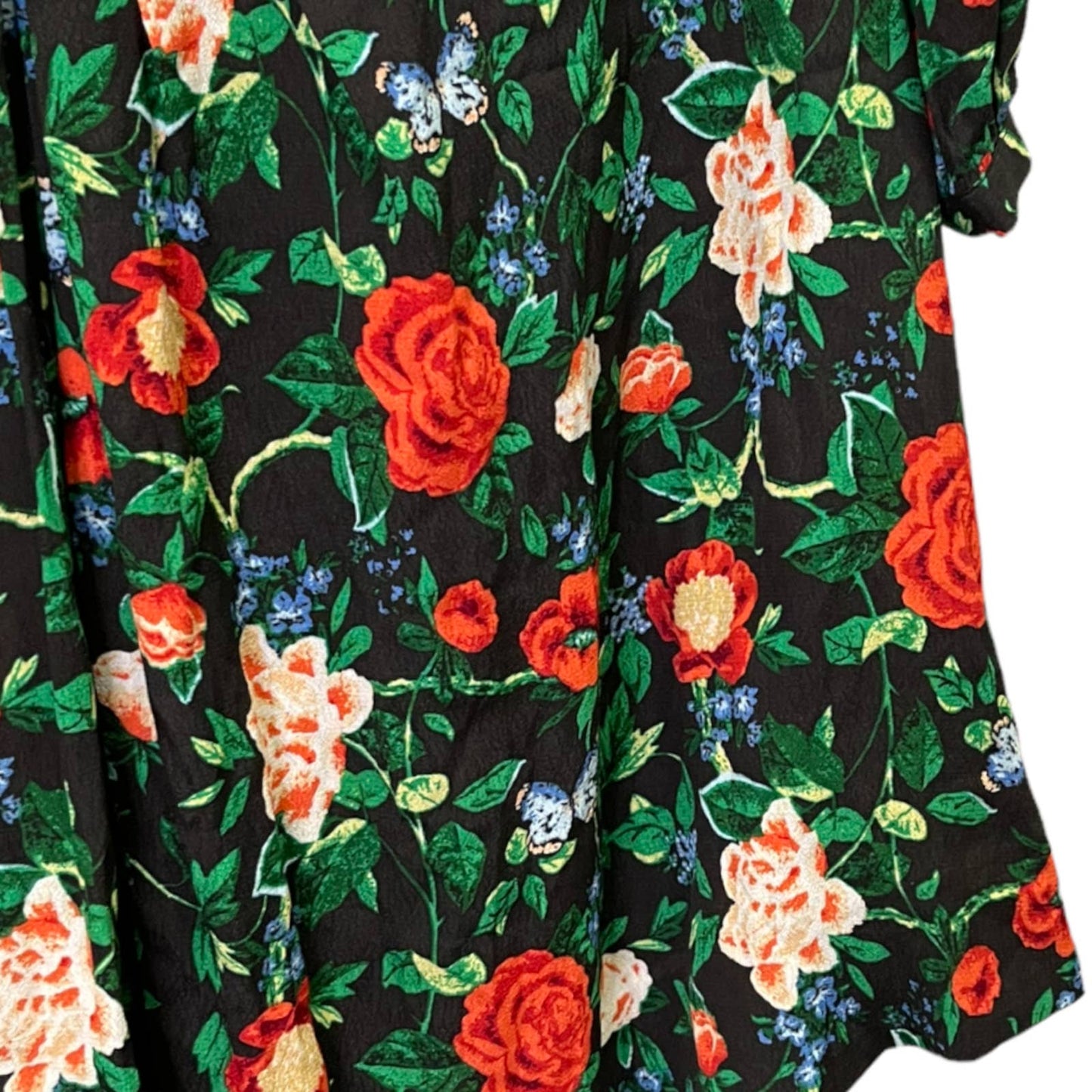 Anthropologie Lacy V Neck Floral Mini Dress Long Sleeve Size 6 New - Premium from Anthropologie - Just $149.0! Shop now at Finds For You