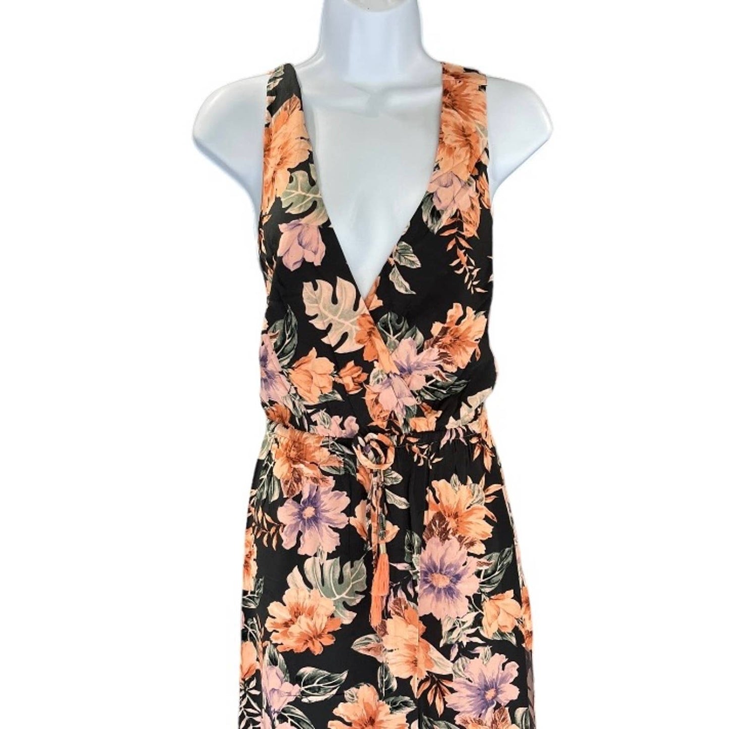 L’Space Kenzie Forget Me Not Floral Cover Up Maxi Dress Size L New - Premium from L’Space - Just $75.0! Shop now at Finds For You