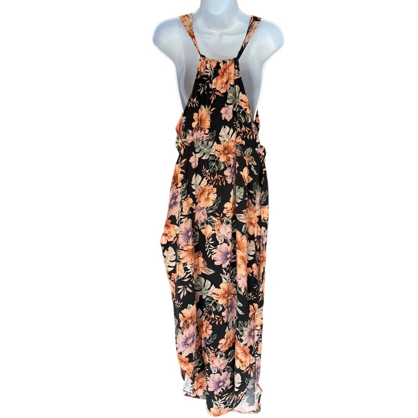 L’Space Kenzie Forget Me Not Floral Cover Up Maxi Dress Size L New - Premium from L’Space - Just $75.0! Shop now at Finds For You