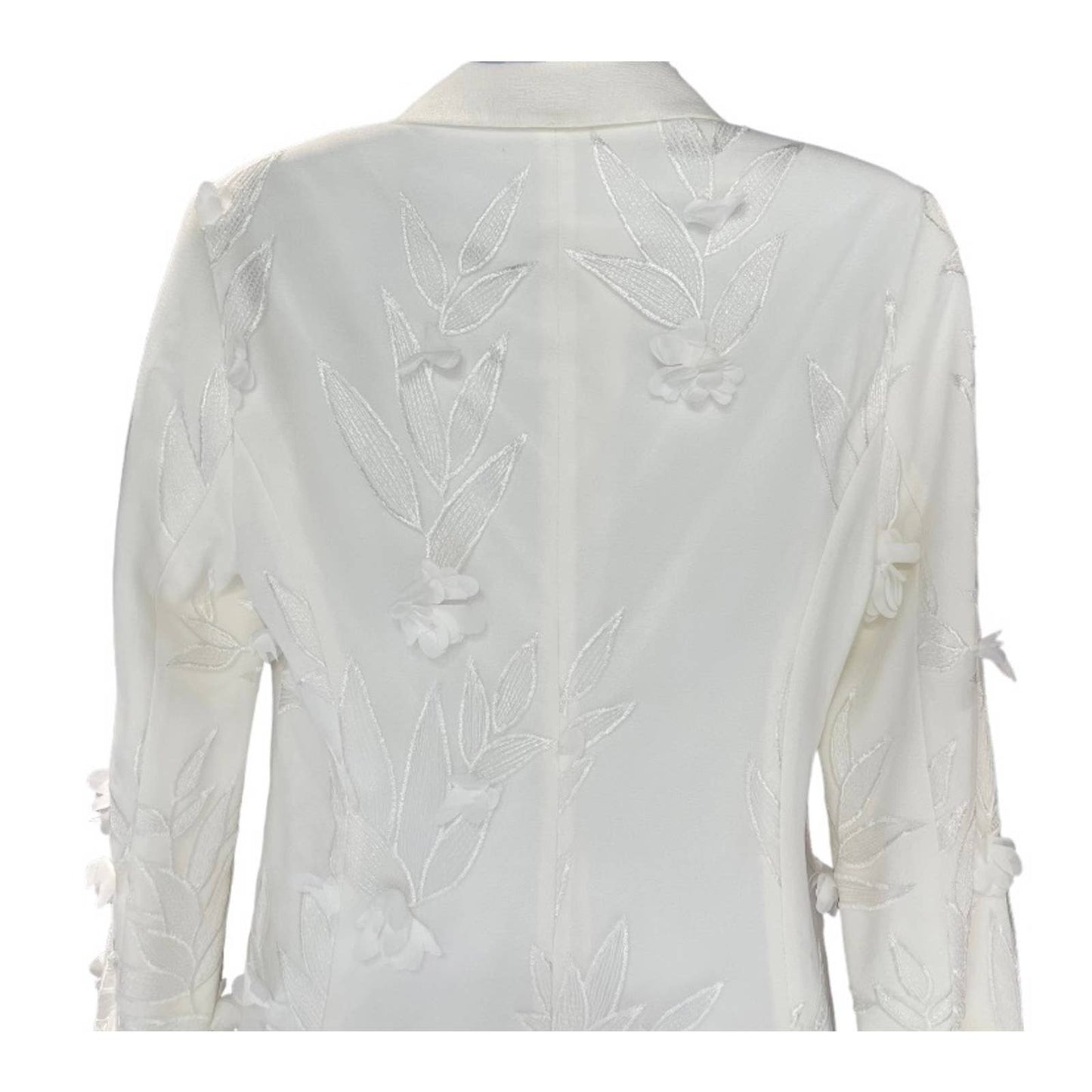 Dress The Population Blazer Appliqué Mini Dress Size Extra Small Off White - Premium from Dress The Population - Just $159.0! Shop now at Finds For You