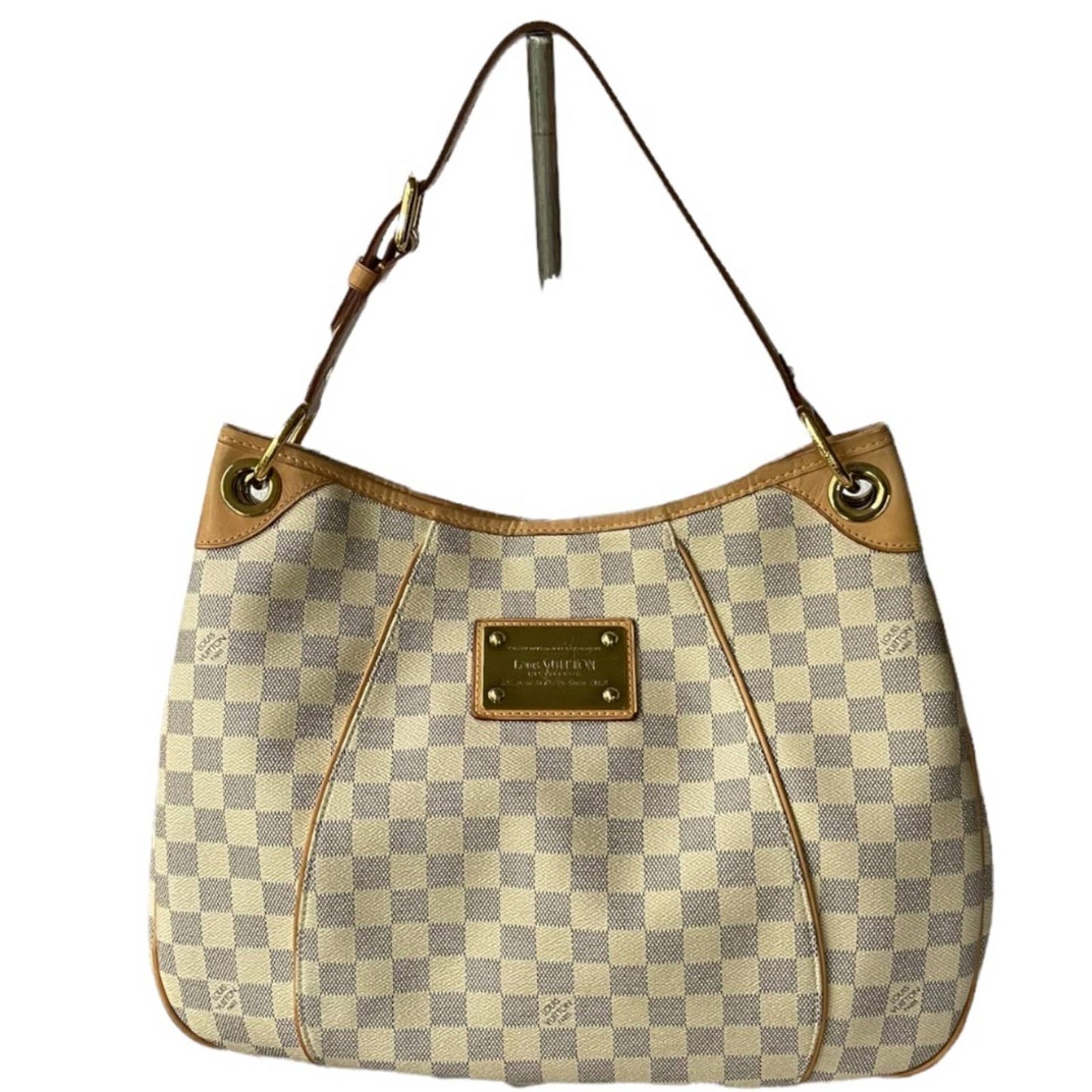 Louis Vuitton Galliera PM Monogram Canvas Handbag Shoulder Bag Damier Azur - Premium from Louis Vuitton - Just $1499.0! Shop now at Finds For You