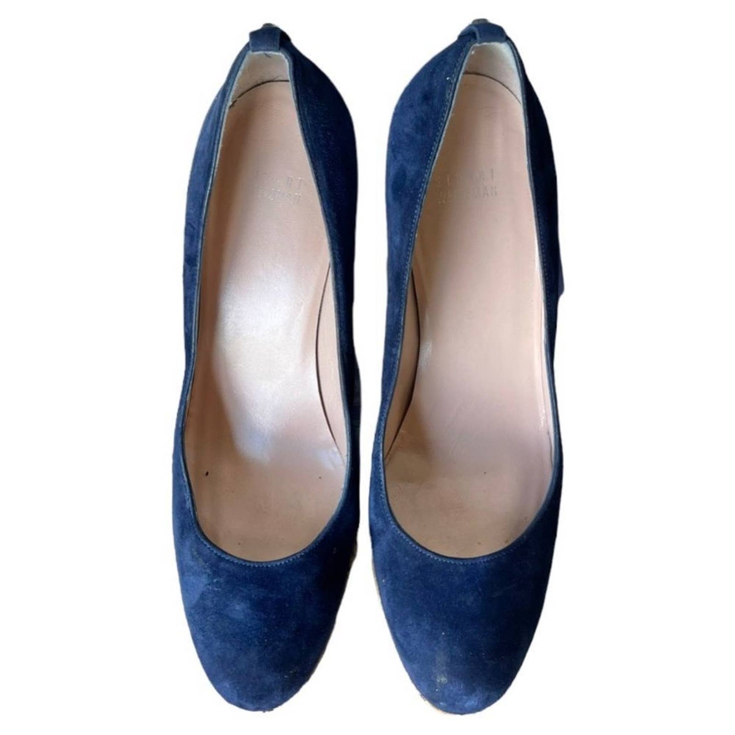 Stuart Weitzman Corkswoon Wedge Espadrilles Size 8.5 Navy New - Premium from Stuart Weitzman - Just $259.0! Shop now at Finds For You