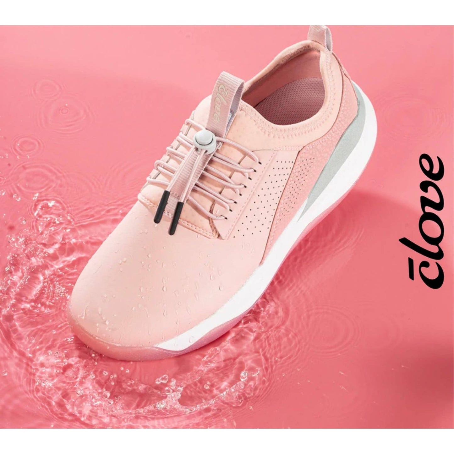 Clove Classic Shoes Sneakers Healthcare Nursing Pink Up Size 8.5 New - Premium from Clove - Just $79.0! Shop now at Finds For You
