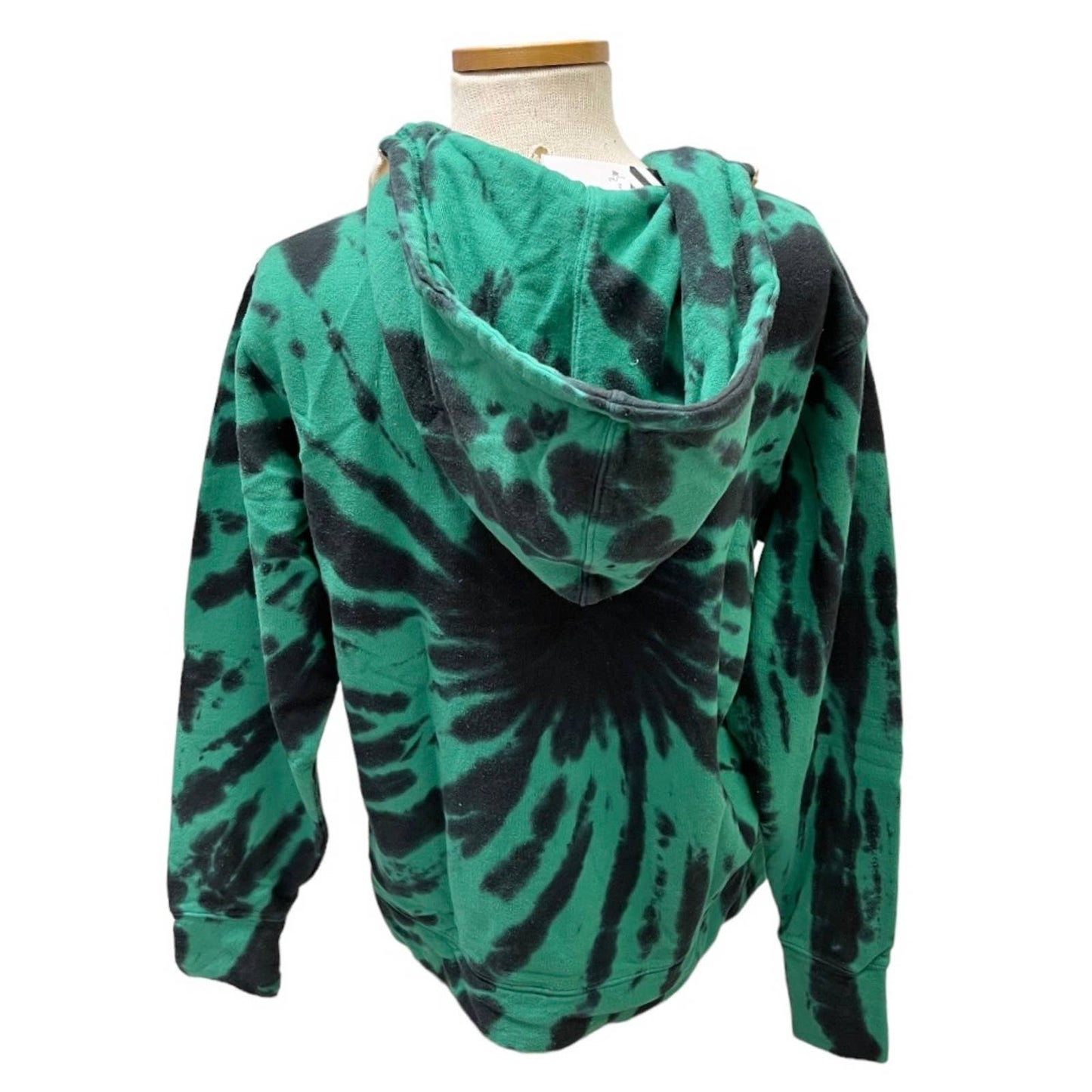 Free People x Sandrine Rose Tie Dye Oversized Hoodie Size Medium Black Green - Premium from Free People - Just $68.0! Shop now at Finds For You