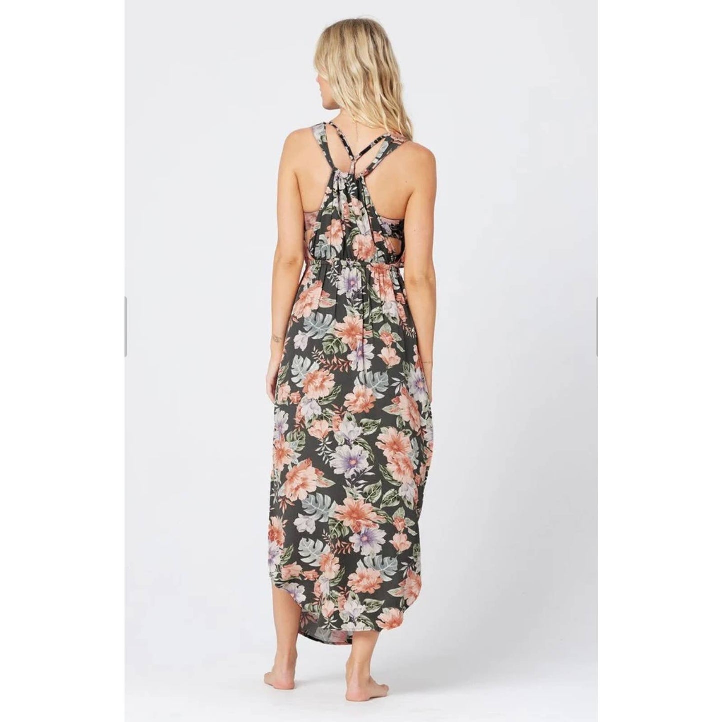 L’Space Kenzie Forget Me Not Floral Cover Up Maxi Dress Size L New - Premium from L’Space - Just $75.0! Shop now at Finds For You