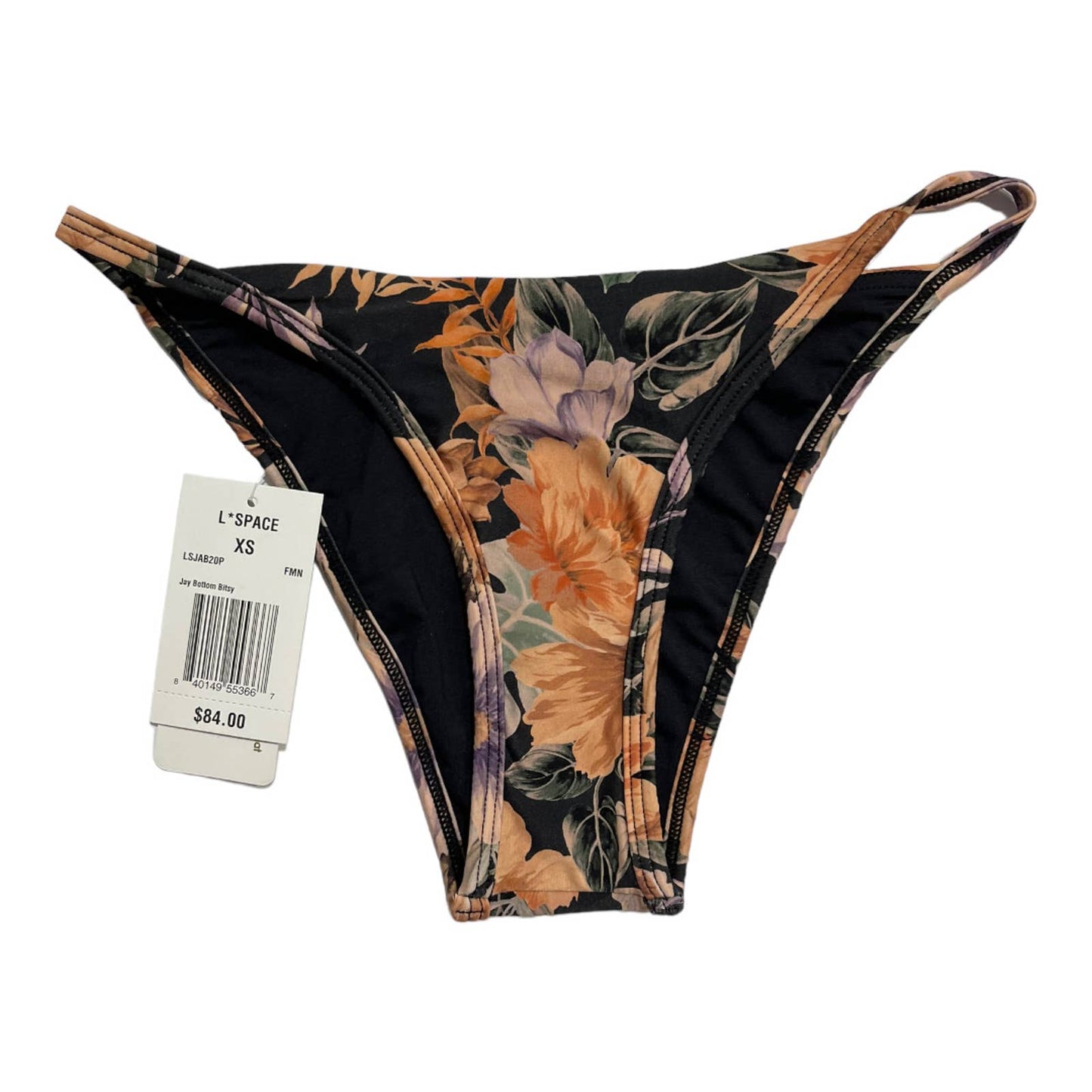 L*SPACE Set Camellia Floral Bikini Top S Jay Bikini Bottom Swimsuit M New - Premium from L*SPACE - Just $99.0! Shop now at Finds For You