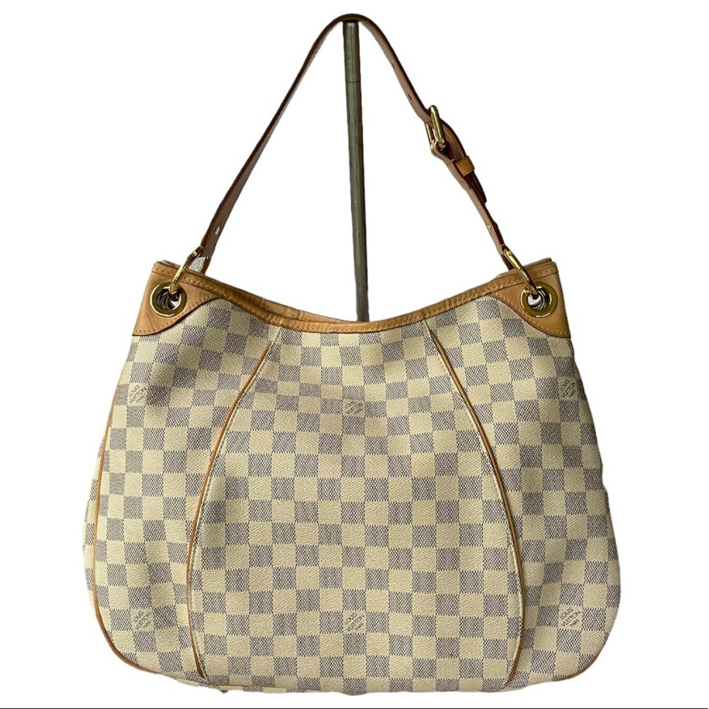 Louis Vuitton Galliera PM Monogram Canvas Handbag Shoulder Bag Damier Azur - Premium from Louis Vuitton - Just $1499.0! Shop now at Finds For You