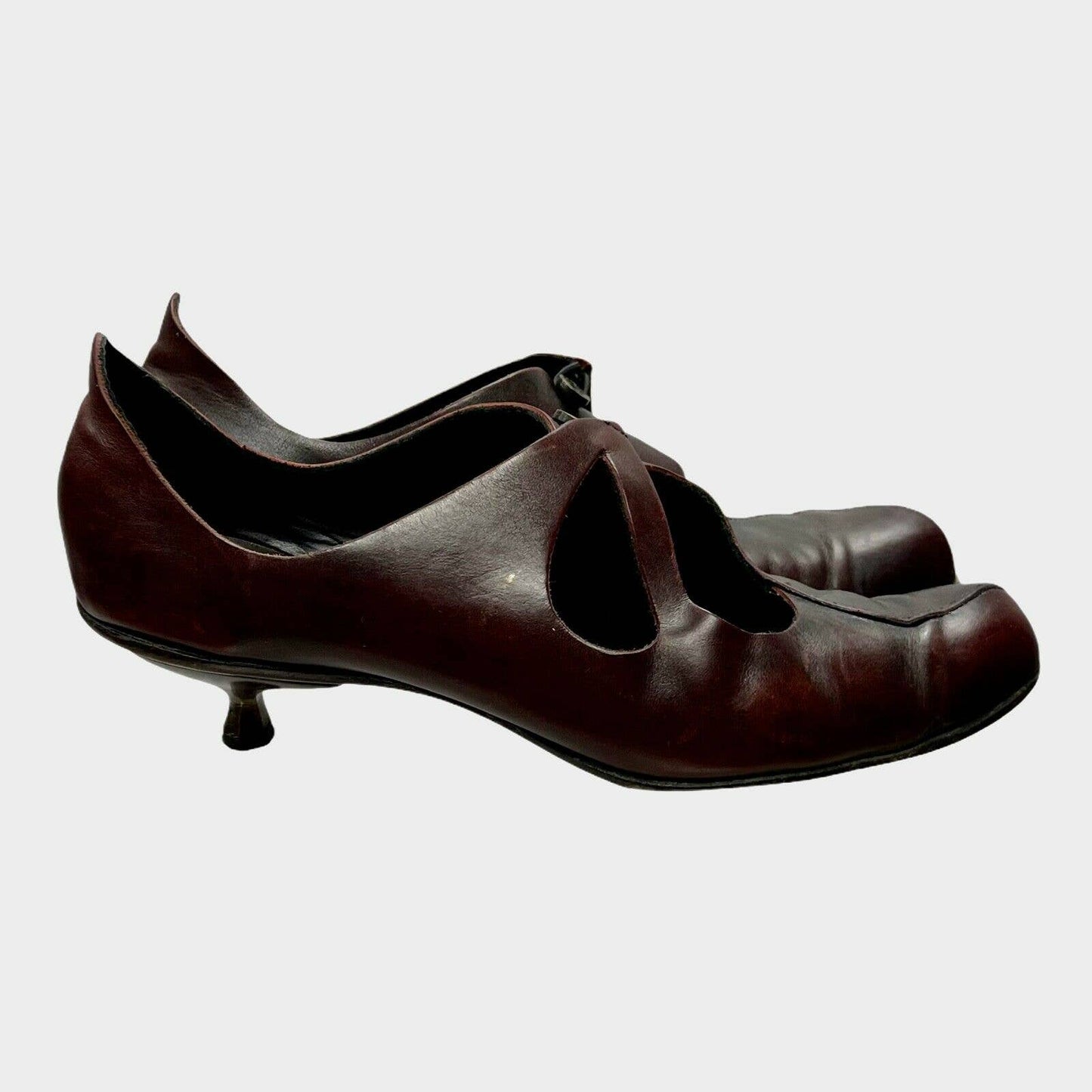 Cydwoq Mary Jane Pumps Heels Handmade USA 7.5 Burgundy Leather - Premium  from Cydwoq - Just $97.49! Shop now at Finds For You