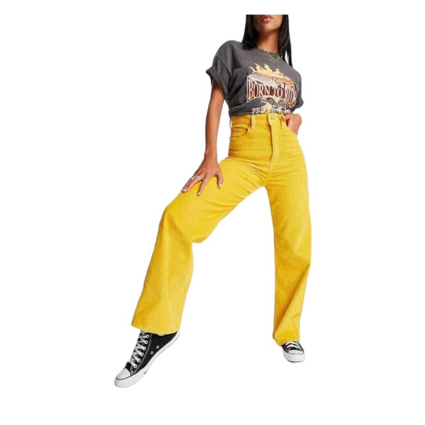 Levi’s x The Simpsons High Loose Corduroy Jeans Pants New Yellow 32 - Premium from Levi's - Just $159.00! Shop now at Finds For You