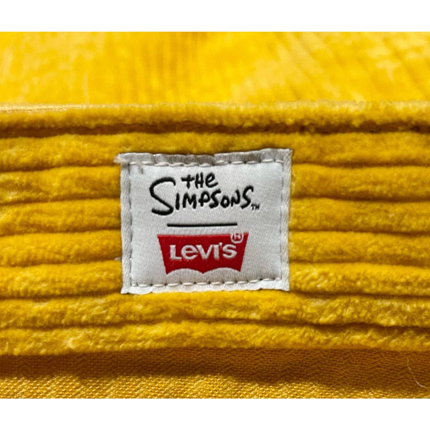 Levi’s x The Simpsons High Loose Corduroy Jeans Pants New Yellow 32 - Premium from Levi's - Just $159.00! Shop now at Finds For You