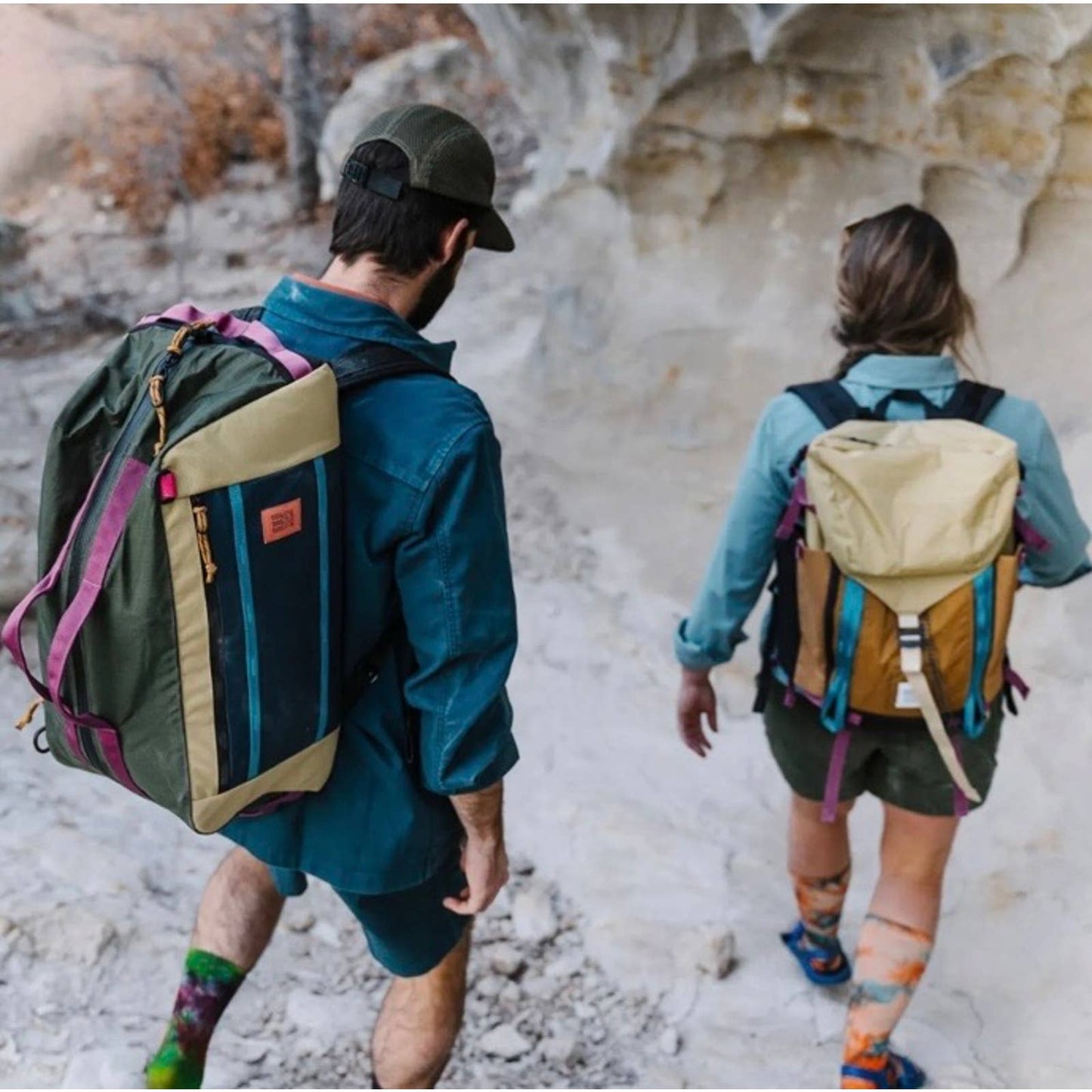 Topo Designs 40L Mountain Duffle Bag Backpack Travel Multi Color New - Premium from Topo Designs - Just $169.00! Shop now at Finds For You