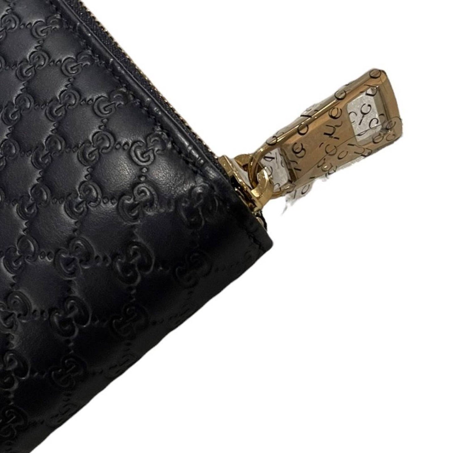 Gucci Microshima Zip Around Long Wallet Blue Leather Logo - Premium from Gucci - Just $679.0! Shop now at Finds For You