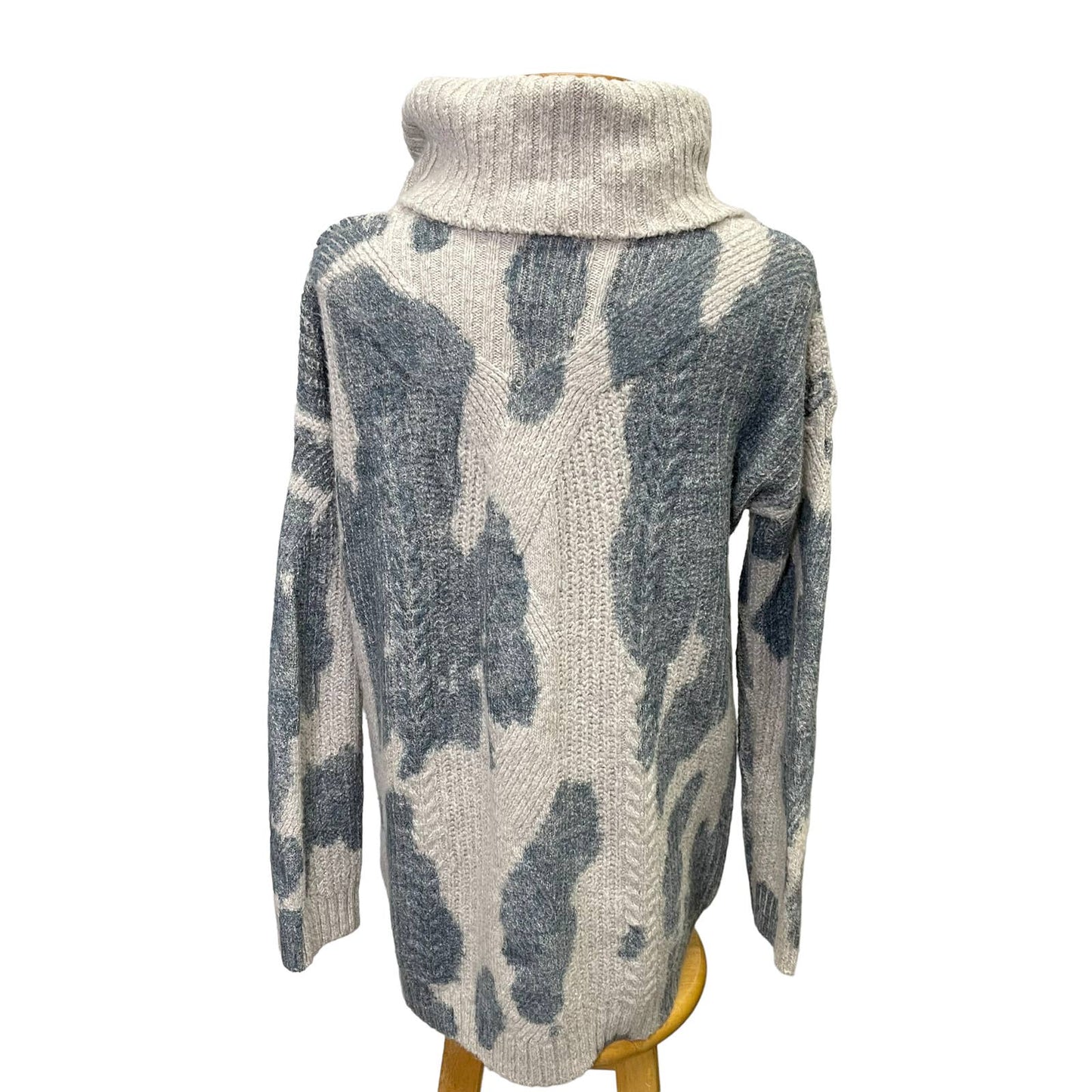 Anthropologie Pilcro Spotted Cowl Neck Oversized Knit Sweater Size Medium - Premium from Anthropologie - Just $99.0! Shop now at Finds For You