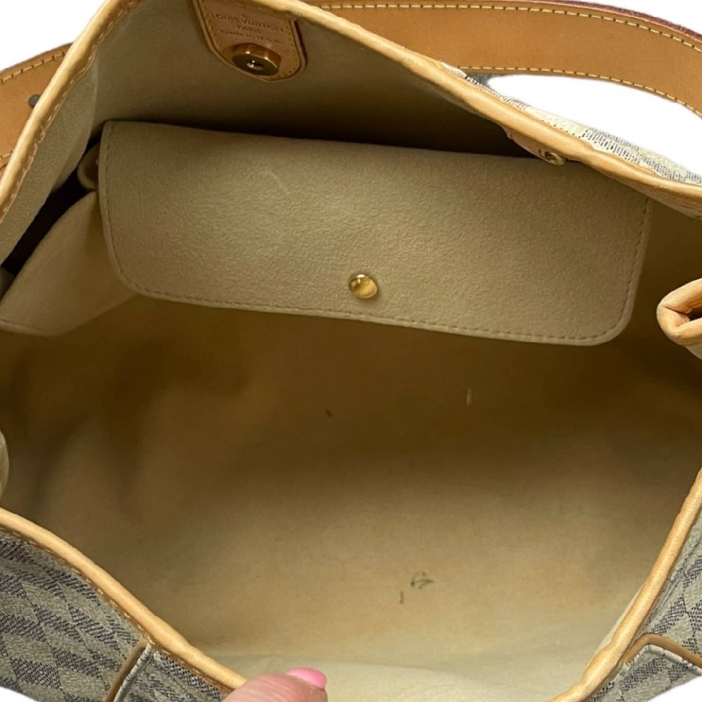 Louis Vuitton Galliera PM Monogram Canvas Handbag Shoulder Bag Damier Azur - Premium from Louis Vuitton - Just $1499.00! Shop now at Finds For You