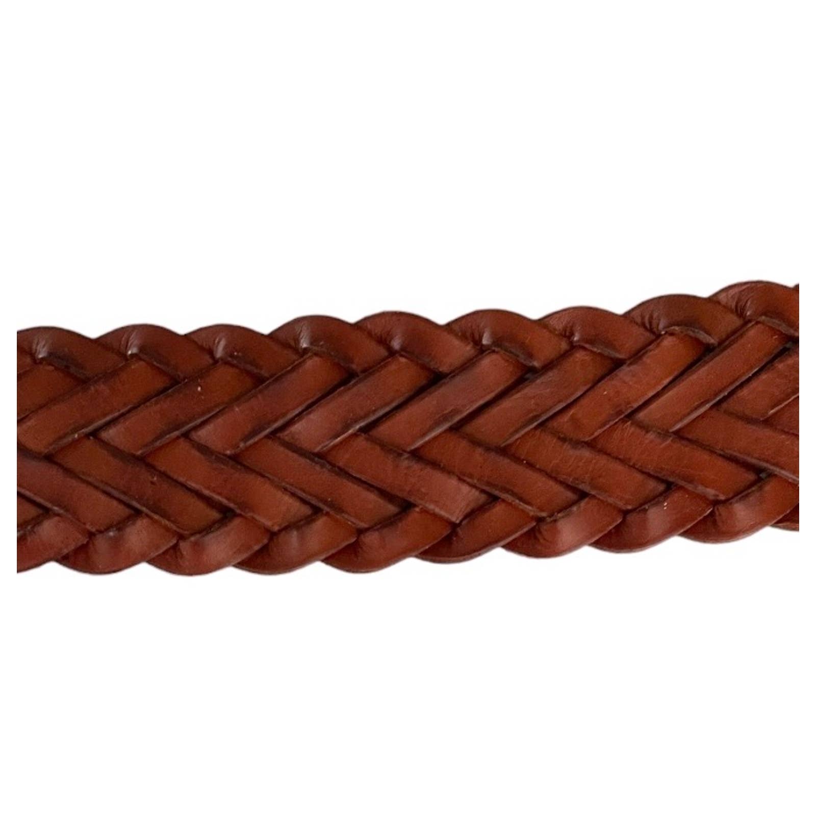 Anthropologie Cognac Woven Waist Leather Belt Size Medium New - Premium  from Anthropologie - Just $79.0! Shop now at Finds For You