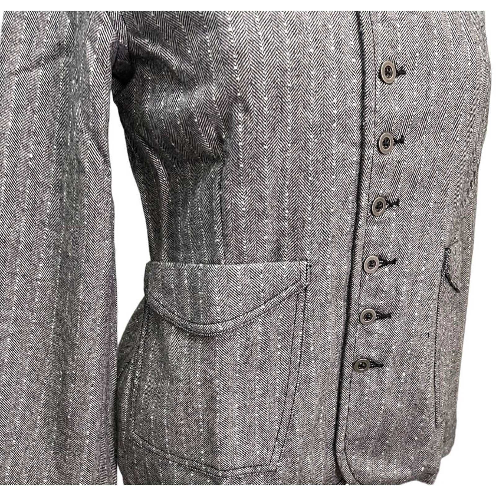 Free People x Sandrine Rose Herringbone Jacket Coat Size XS New - Premium  from Free People - Just $89.00! Shop now at Finds For You