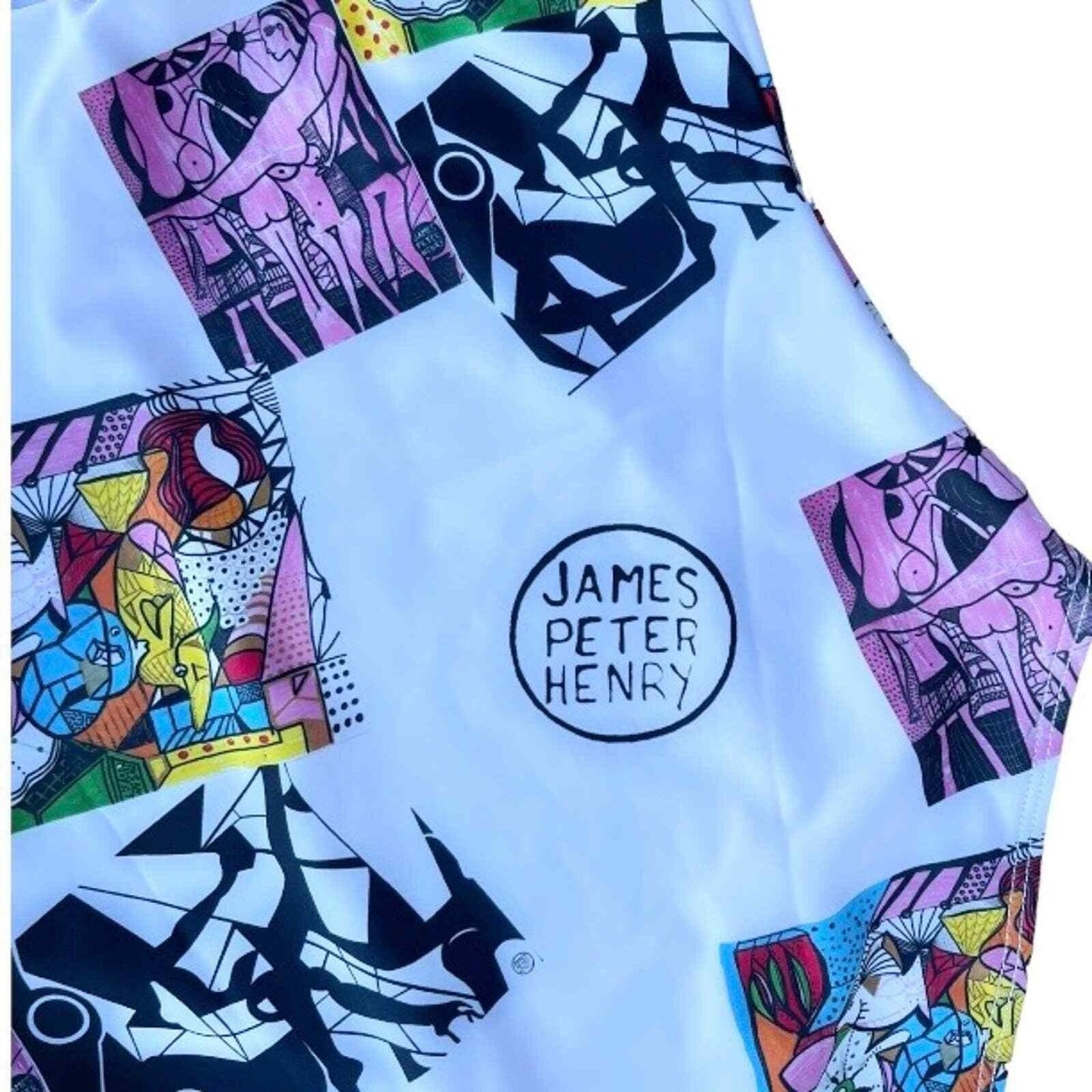 Swiminista James Peter Henry Marvelous Artwork Toss One Piece Swimsuit Size M - Premium Clothing, Shoes & Accessories:Baby:Baby & Toddler Clothing:Bottoms from Swiminista - Just $79.00! Shop now at Finds For You
