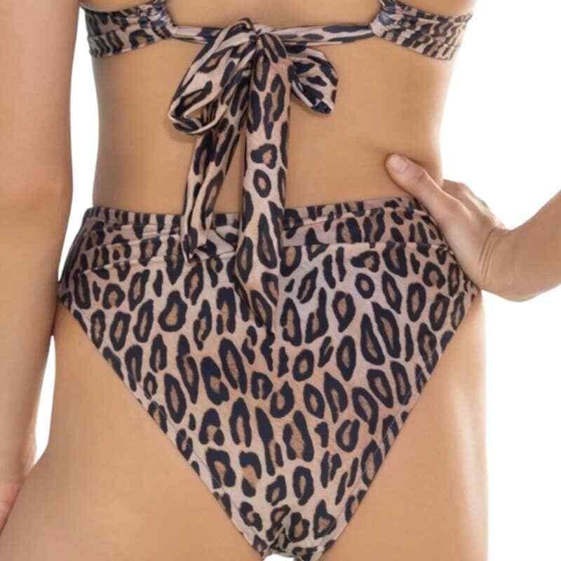 Swiminista Play Leopard Bikini Top Fabulous Bottom Bathing Suit Swim Size M New - Premium Clothing, Shoes & Accessories:Baby:Baby & Toddler Clothing:Bottoms from Swiminista - Just $79.00! Shop now at Finds For You