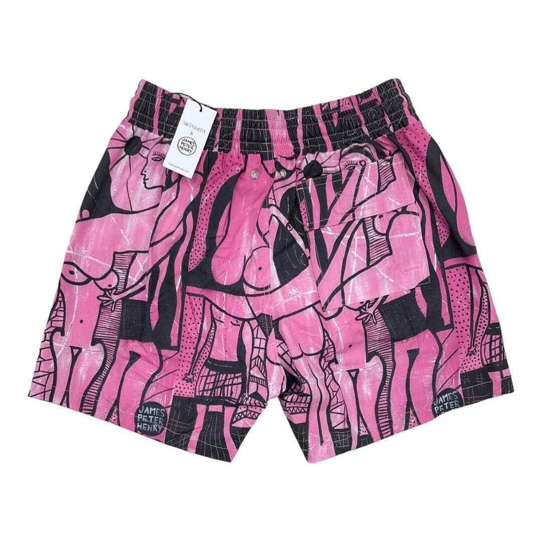 Swiminista x James Peter Henry Abstract Beach Activities Board Shorts Swim S - Premium Clothing, Shoes & Accessories:Baby:Baby & Toddler Clothing:Bottoms from Swininista - Just $59.00! Shop now at Finds For You