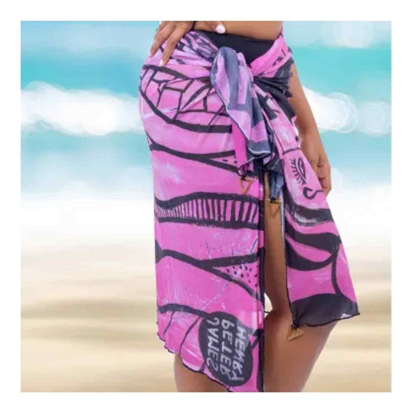 Swiminista x James Peter Henry Beach Activities Superb Long Sarong New Pink - Premium Clothing, Shoes & Accessories:Baby:Baby & Toddler Clothing:Bottoms from Christian Lacroix - Just $68.0! Shop now at Finds For You