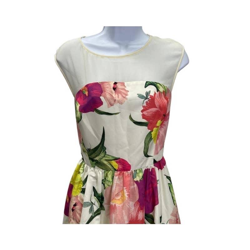 Ted Baker Iberis Floral Skater Dress - Size 3 (Ted 8 US) - As Seen on TV! - Premium from Ted Baker - Just $119.00! Shop now at Finds For You