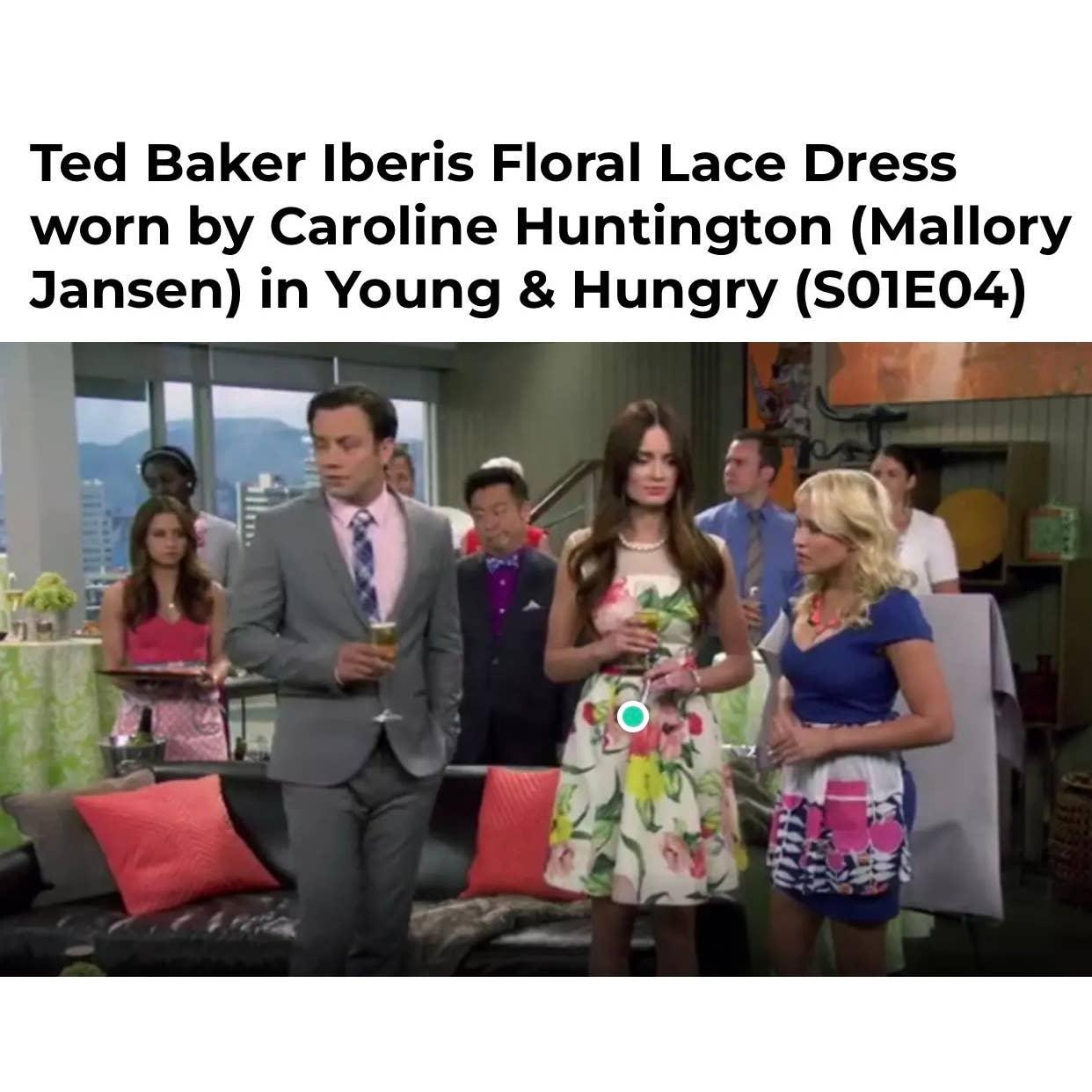Ted Baker Iberis Floral Skater Dress - Size 3 (Ted 8 US) - As Seen on TV! - Premium from Ted Baker - Just $119.00! Shop now at Finds For You