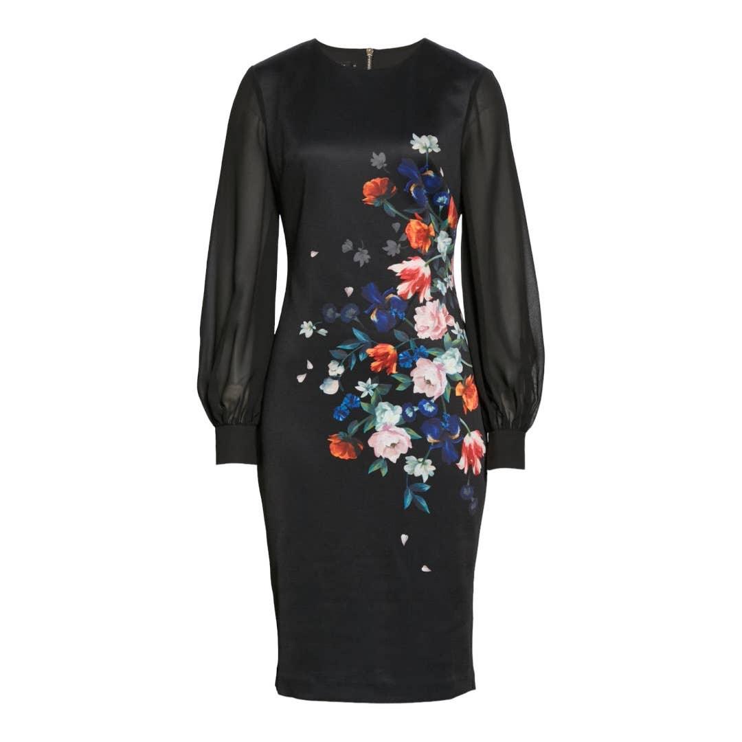 Ted Baker Ophena Flower Bodycon Dress Size 6 16-18 New - Premium from Ted Baker - Just $179.00! Shop now at Finds For You