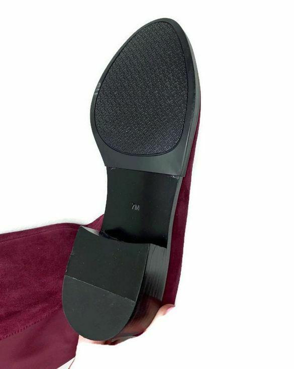 Tory Burch Women's Caitlin Burgundy Suede OTK Over the Knee Fashion Boots 7 - Premium Clothing, Shoes & Accessories:Women:Women's Shoes:Boots from Tory Burch - Just $174.21! Shop now at Finds For You