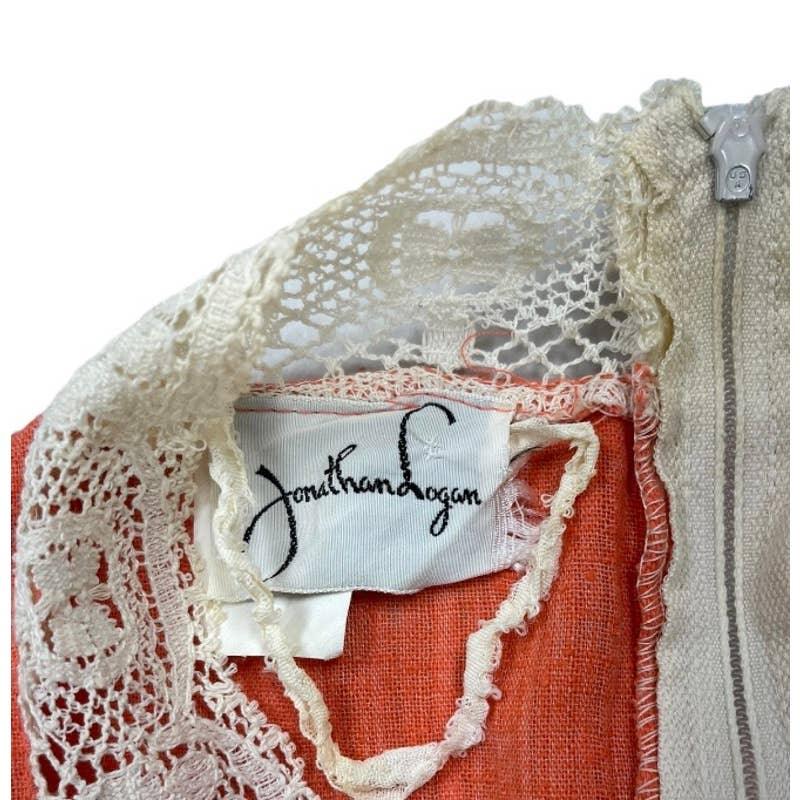 Vintage 70’s Jonathan Logan Patchwork Crochet Long Sleeve Boho Maxi Dress - Premium from Jonathan Logan - Just $159.00! Shop now at Finds For You