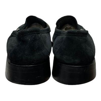 Vintage Versace Company Jeans Suede Loafers Shoes Size 11 Black - Premium Clothing, Shoes & Accessories:Men:Men's Shoes:Casual Shoes from Versace Jeans Collection - Just $200.99! Shop now at Finds For You