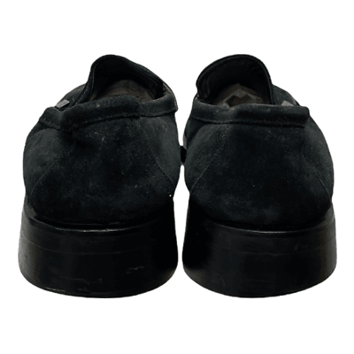 Vintage Versace Company Jeans Suede Loafers Shoes Size 11 Black - Premium Clothing, Shoes & Accessories:Men:Men's Shoes:Casual Shoes from Versace Jeans Collection - Just $200.99! Shop now at Finds For You