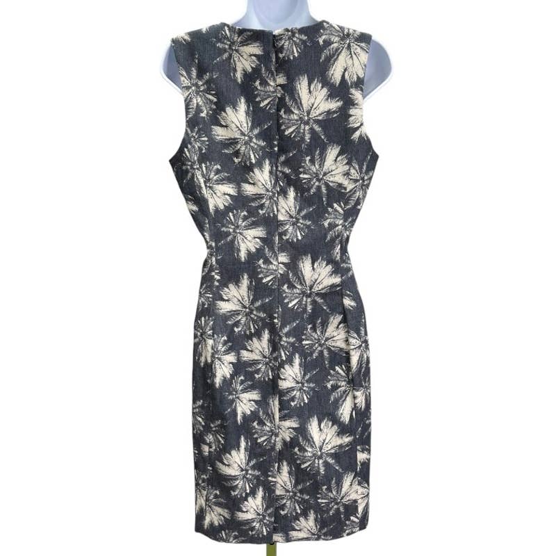 L’Agence Sleeveless Palm Tree Print Denim Dress Size 8 New - Premium  from L’agence - Just $125.0! Shop now at Finds For You
