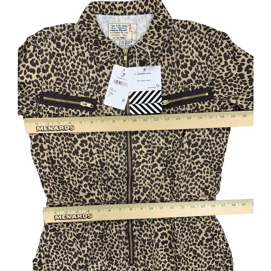 Free People x Sandrine Rose Leopard Jump Suit Size S New - Premium  from Free People - Just $109.00! Shop now at Finds For You