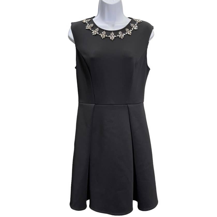 Ted Baker Joone Skater Bejeweled Sleeveless Dress Size 3 Ted 8 US - Premium  from Ted Baker - Just $139.0! Shop now at Finds For You