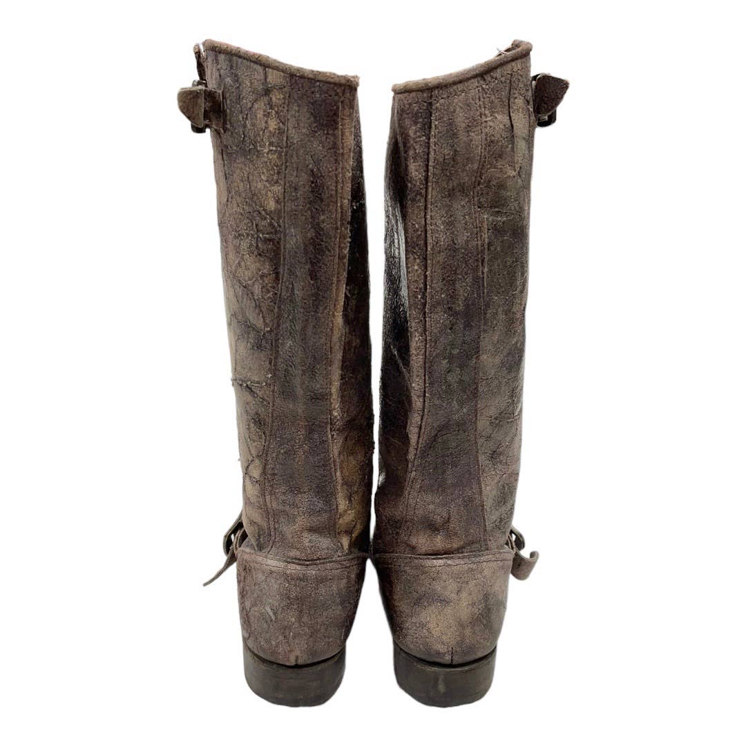 Frye Veronica Distressed Tall Leather Boots Size 7 - Premium  from Frye - Just $139.00! Shop now at Finds For You