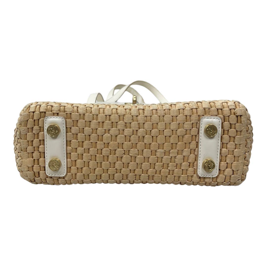 Spartina 446 Bamboo Moon Layla Woven Leather Shoulder Bag Handbag - Premium  from Spartina 449 - Just $189.00! Shop now at Finds For You