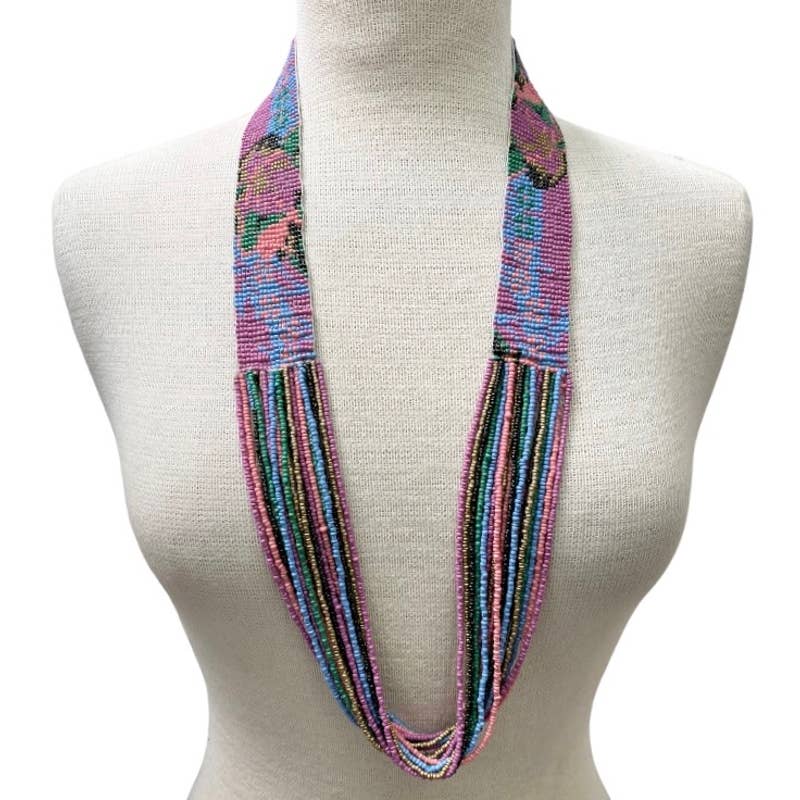 Anthropologie Sead Beaded Boho Waterfall Statement Necklace - Premium  from Anthropologie - Just $119.0! Shop now at Finds For You