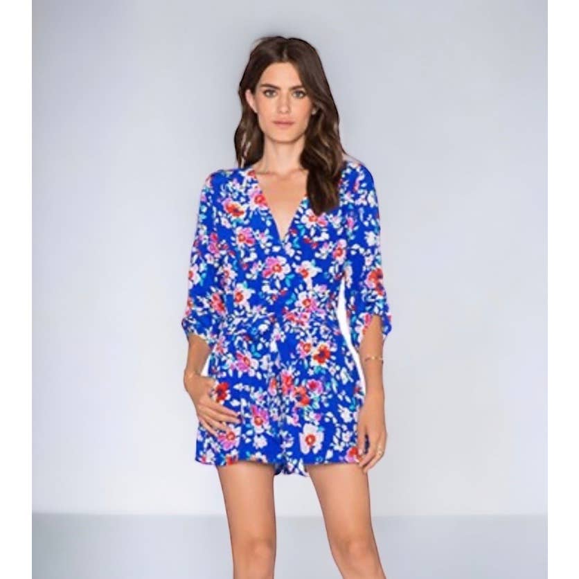 Yumi Kim Revolve Liz Romper in Blue Love Potion Size M - Premium  from Yumi Kim - Just $79.0! Shop now at Finds For You